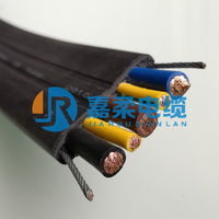 抗拉扁平移动专用电缆,扁平抗拉电缆线