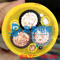 PUR聚氨酯卷筒电缆,台车拖拽卷绕电缆