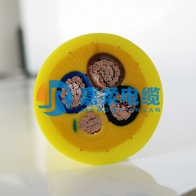 PUR矿用阻燃电铲车电缆,进口聚氨酯铲运机电缆