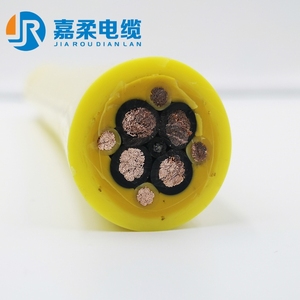 耐磨垃圾吊抓斗电缆4x10+4x4